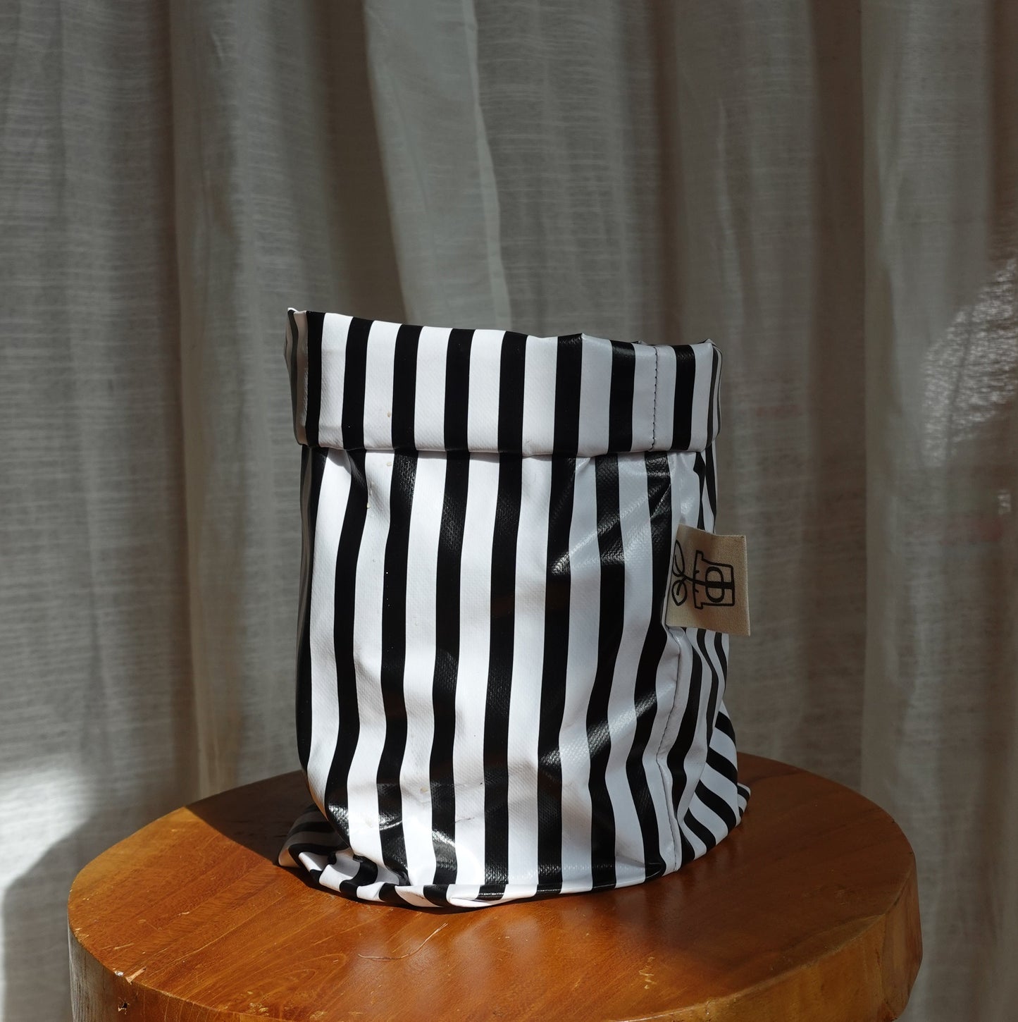 Pottcover gestreift