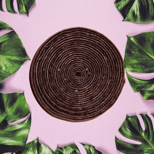 Plantband Dunkelbraun