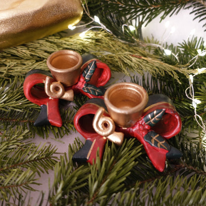 Kerzenhalter sleigh bells