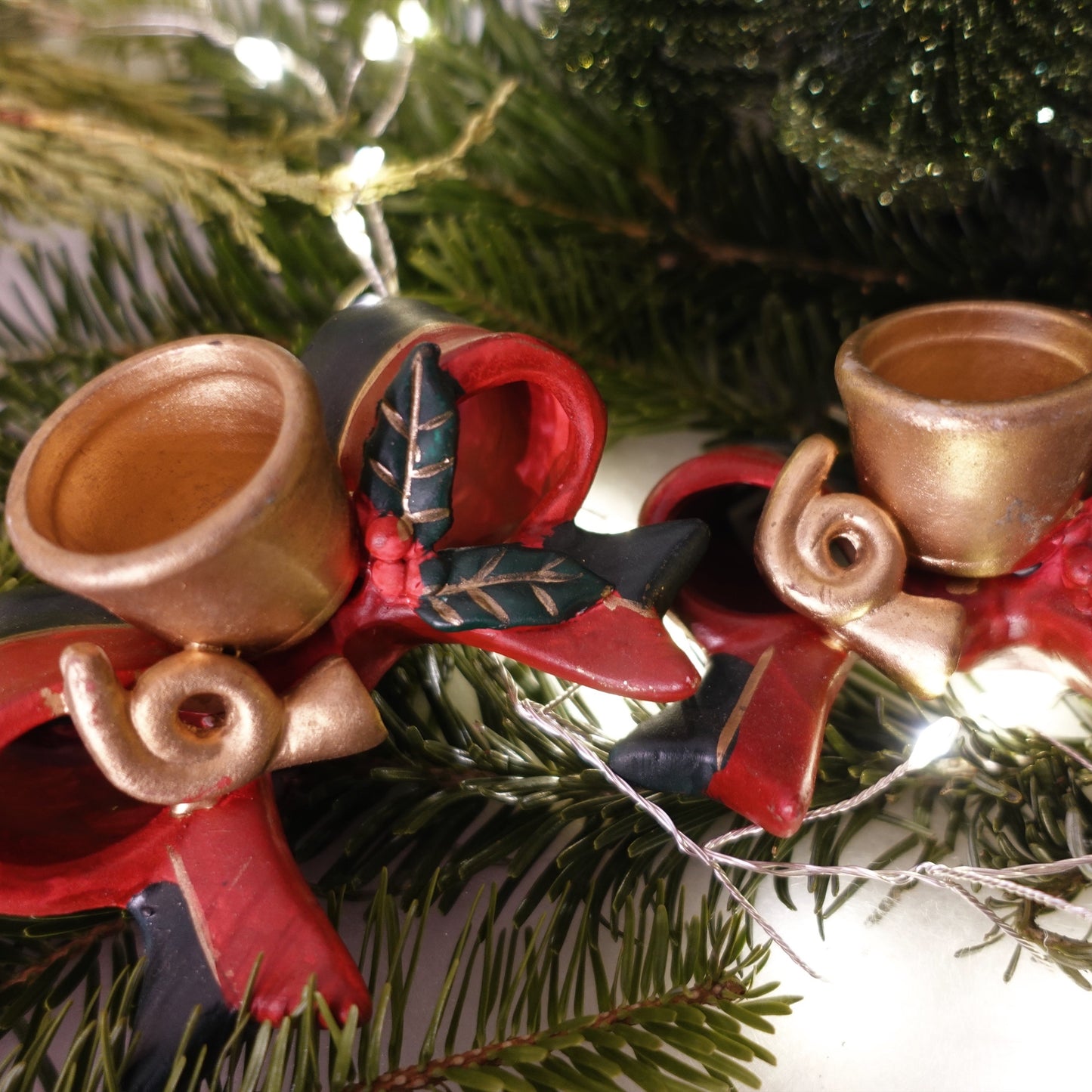 Kerzenhalter sleigh bells